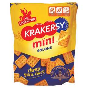 KRAKERSY LAJKONIK MINI SOLONE 100 g LBS