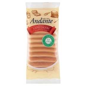 BISZKOPTY ANDANTE LADY FINGERS 220 g IDC POLONIA