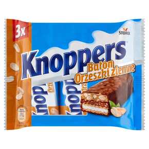 BATON KNOPPERS ORZESZKI ZIEMNE 120 g STORCK