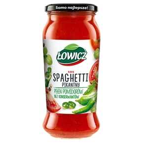 SOS ŁOWICZ SPAGHETTI PIKANTNY 500 g AGROS NOVA
