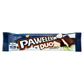 BATON PAWEŁEK DUO KOKOS 44 g WEDEL