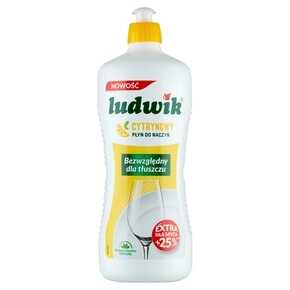 PŁYN DO NACZYŃ LUDWIK CYTRYNOWY 900 g INCO