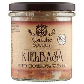 KIEŁBASA MAGNACKIE SPECJAŁY LEKKO CZOSNK 280 g MW DOBRY WYBÓR