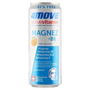 NAPÓJ 4MOVE ACTIVE VITAMIN MAGNEZ 330 ml FOODCARE