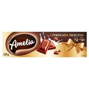 CZEKOLADA AMELIA MLECZNA 220 g MW DOBRY WYBÓR