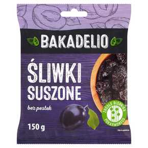 ŚLIWKI BAKADELIO SUSZONE 150 g MW DOBRY WYBÓR