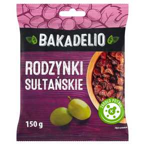 RODZYNKI BAKADELIO SUŁTAŃSKIE 150 g MW DOBRY WYBÓR