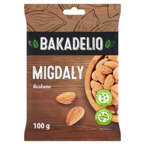 MIGDAŁY BAKADELIO ŁUSKANE 100 g MW DOBRY WYBÓR