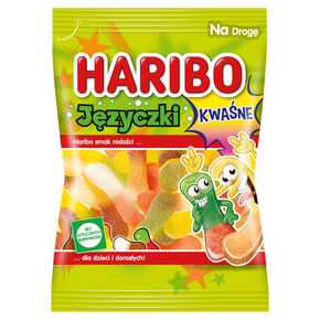 ŻELKI HARIBO KWAŚNE JĘZYCZKI 85 g