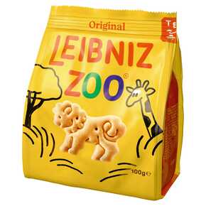 HERBATNIKI LEIBNIZ ZOO MAŚLANE 100 g BAHLSEN