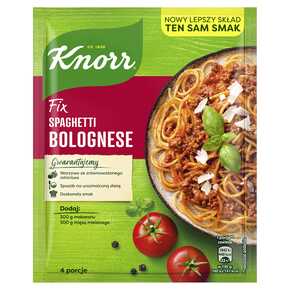 FIX KNORR SPAGHETTI BOLOGNESE 41 g UNILEVER