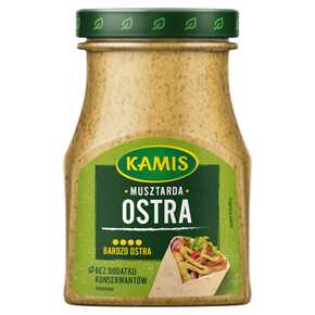 MUSZTARDA KAMIS OSTRA 180 g MCCORMICK