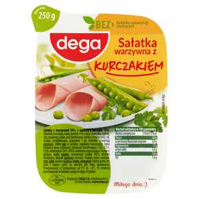 SAŁATKA DEGA Z KURCZAKIEM 250 g