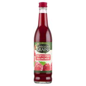 SYROP MAGICZNA KRAINA O SMAKU MALINOWYM 440 ml MW DOBRY WYBÓR