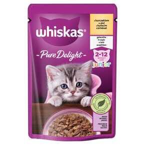 KARMA KOT WHISKAS JUNIOR KURCZAK 85 g MARS