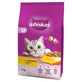 KARMA KOT WHISKAS KURCZAK 1,4  kg MARS
