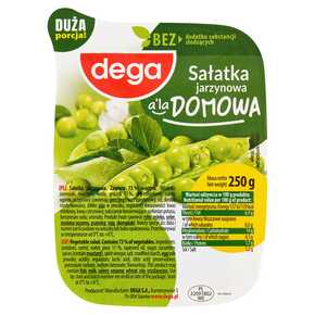 SAŁATKA DEGA A'LA DOMOWA JARZYNOWA 250 g