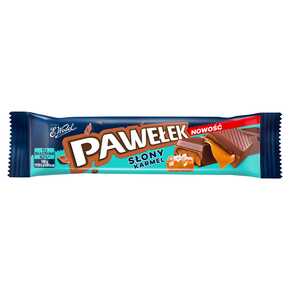 BATON PAWEŁEK SMAK SŁONY KARMEL 45 g WEDEL