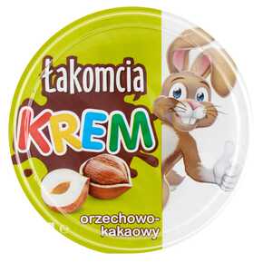 KREM ŁAKOMCIA CZEKOLADOWO-ORZECH.220 g