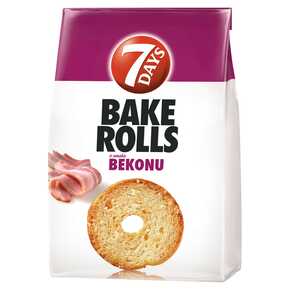 CHRUPKI CHLEBOWE BAKE ROLLS BEKON 150 g MONDELEZ