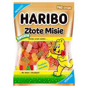 ŻELKI HARIBO ZŁOTE MISIE KWAŚNE 85 g