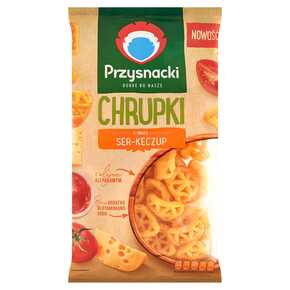 CHRUPKI PRZYSNACKI SER-KETCHUP 120 g INTERSNACK