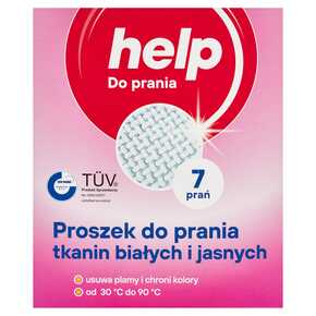 PROSZEK DO PRANIA HELP BIAŁY 455 g MW DOBRY WYBÓR