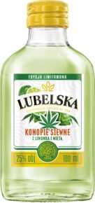 NAPÓJ SPIRYTUSOWY LUBELSKA KONOPIE LIMONKA-MIĘTA 25% 100 ml STOCK