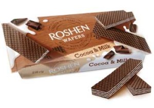 WAFLE COCOA&MILK 216 g ROSHEN