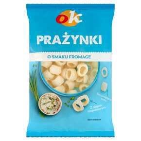 PRAŻYNKI ZIEMNIACZANE OK FROMAGE 70 g MW DOBRY WYBÓR