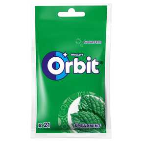 GUMA ORBIT SPEARMINT DRAZE 29 g MARS SASZ