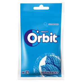 GUMA ORBIT PEPPERMINT DRAZE 29 g MARS SASZ