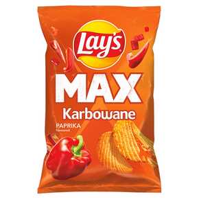 CHIPSY LAY'S KARBOWANE PAPRYKOWE 120 g FRITO-LAY