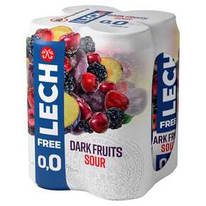 PIWO LECH FREE DARK FRUITS 500 ml 4-PAK KP PUSZ