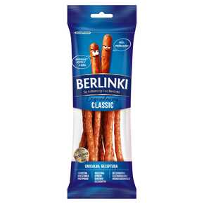 KABANOS CLASSIC BERLINKI 85 g ANIMEX
